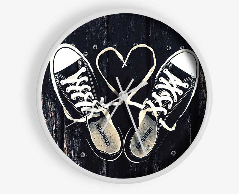 Sneakers Love Clock - Wallart-Direct UK