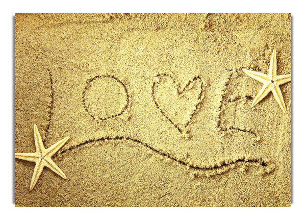 Message In The Sand