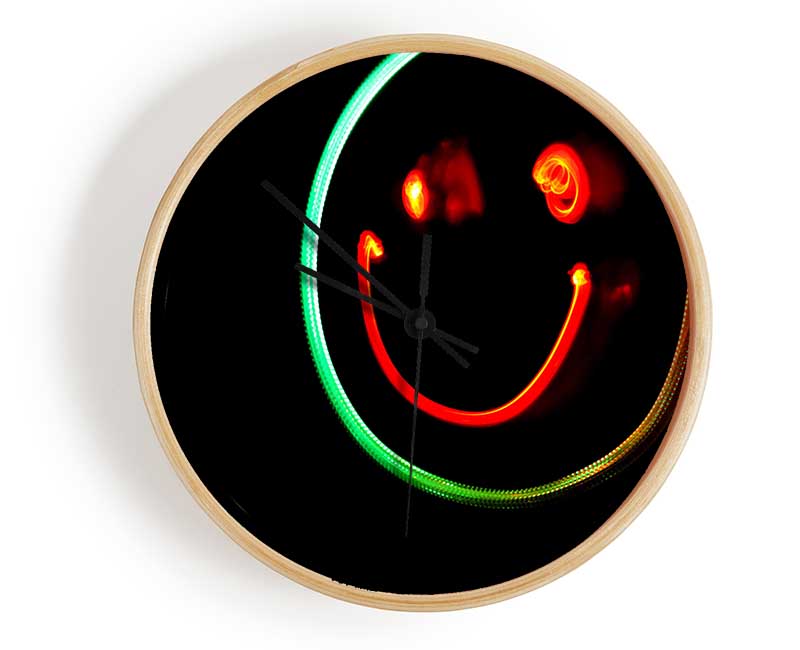 Smile Light Clock - Wallart-Direct UK