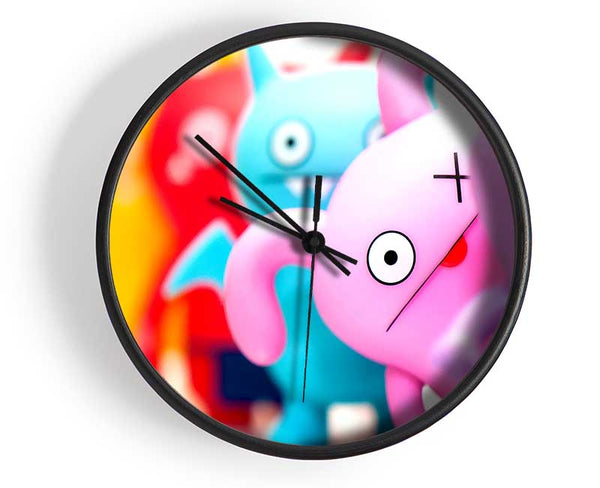 Cute And Funny Clock - Wallart-Direct UK