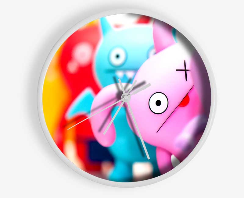 Cute And Funny Clock - Wallart-Direct UK