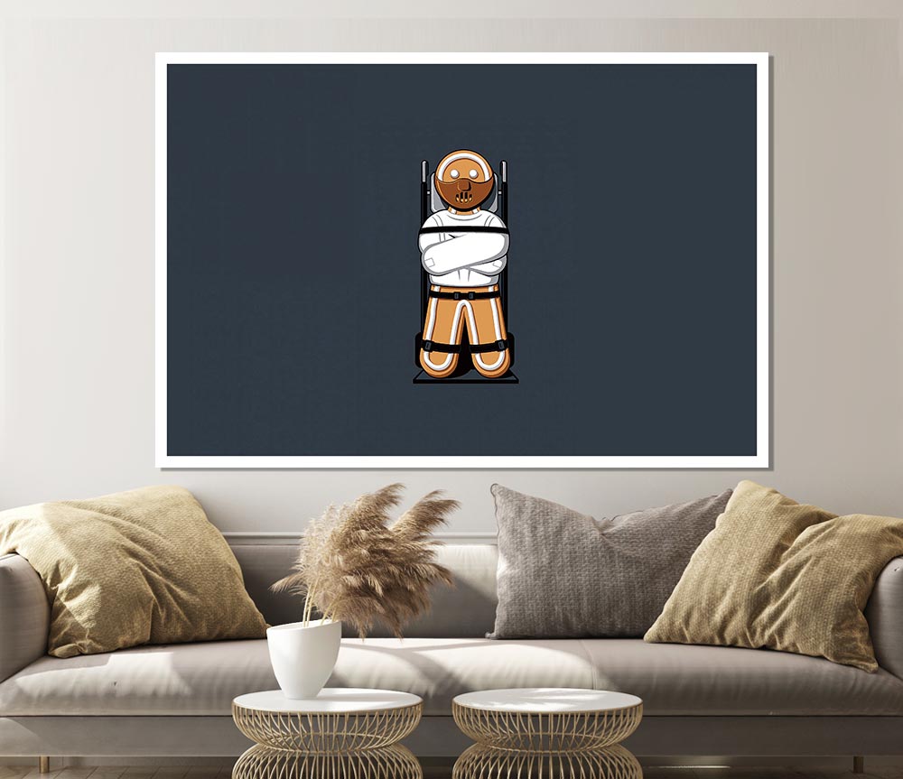 Gingerbread Hannibal Print Poster Wall Art