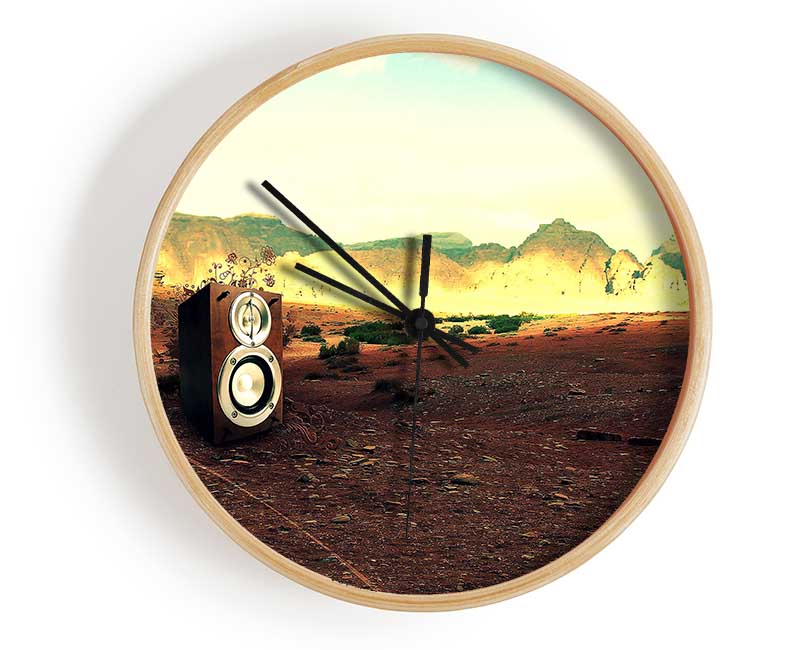 Speaker Art Clock - Wallart-Direct UK