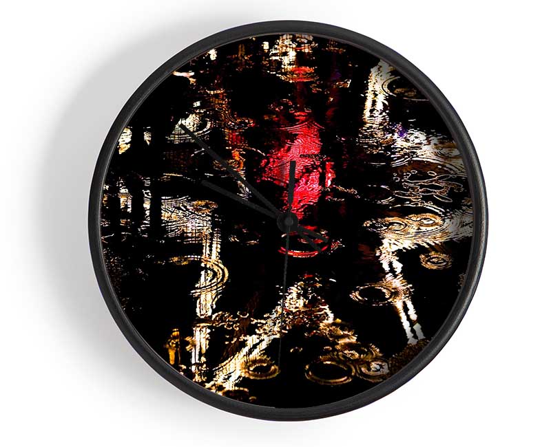 Rainy Night Clock - Wallart-Direct UK