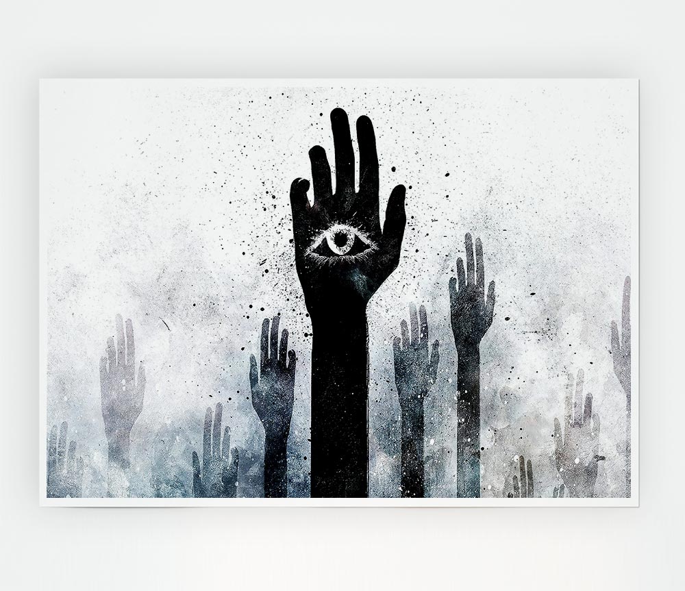 The Eye 5 Print Poster Wall Art