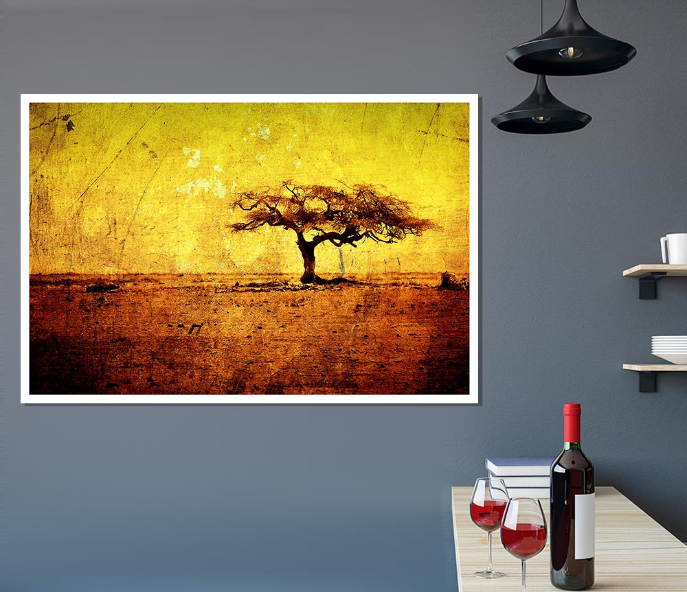 Artistic Texture Print Poster Wall Art