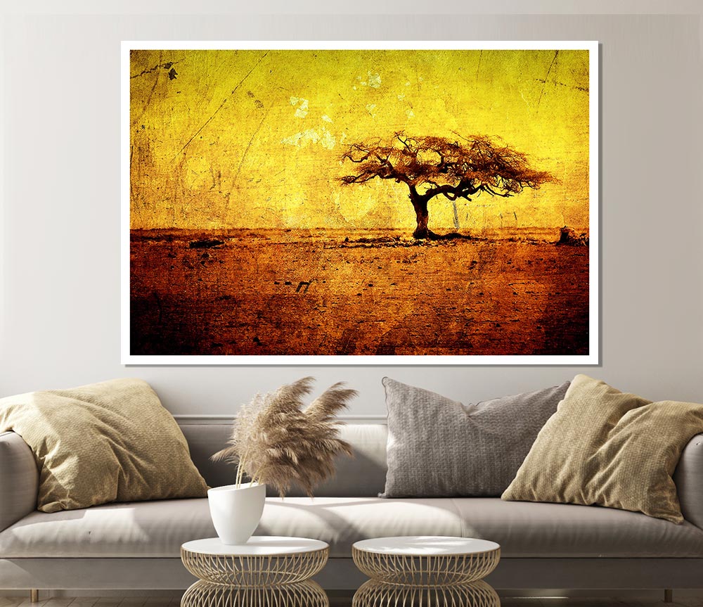 Artistic Texture Print Poster Wall Art