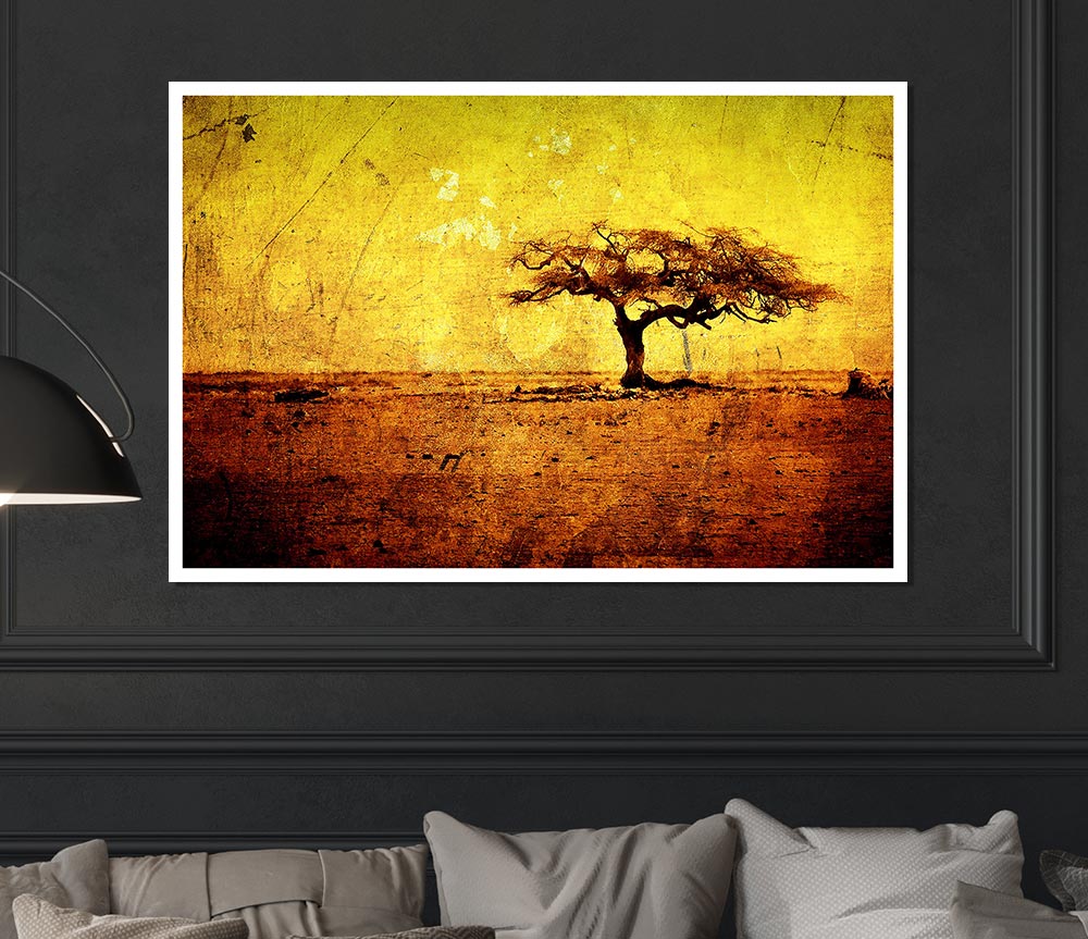 Artistic Texture Print Poster Wall Art