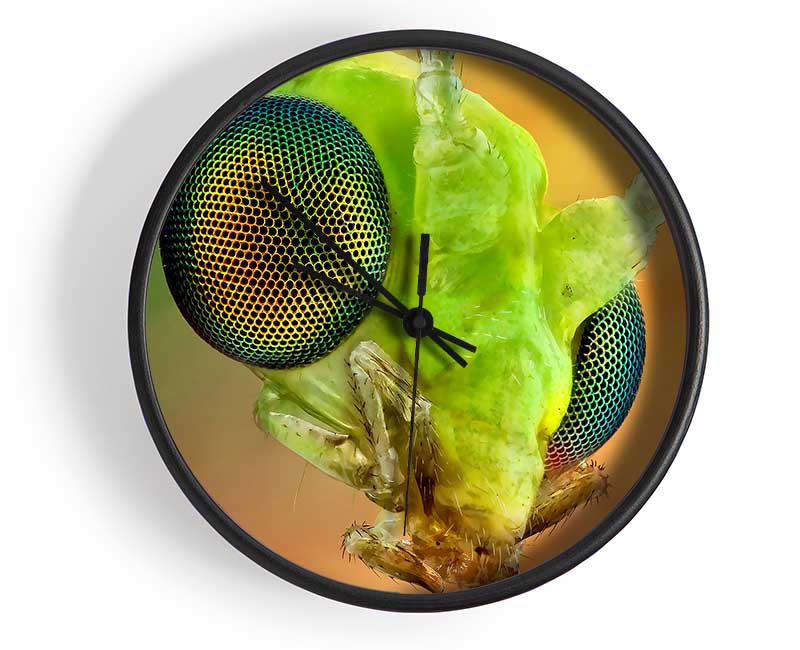 Macro Eyes Clock - Wallart-Direct UK