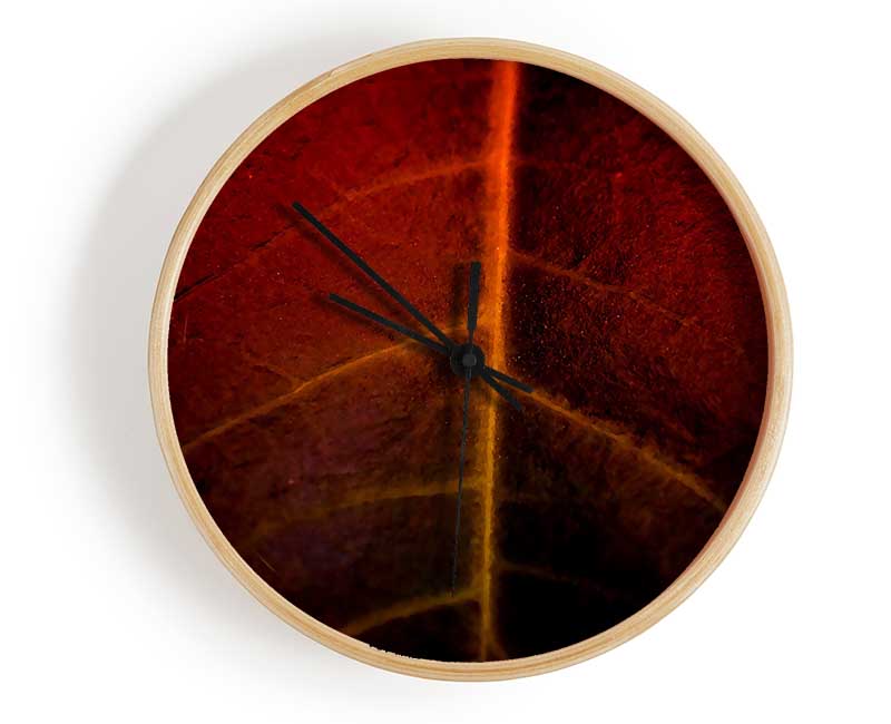 Blood Leave Clock - Wallart-Direct UK