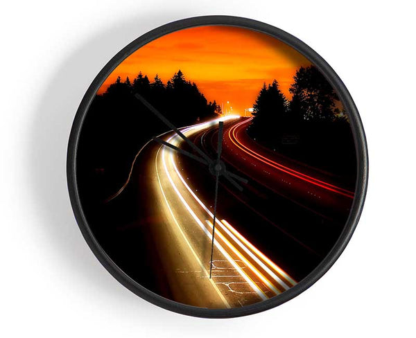 Interstate Highway Clock - Wallart-Direct UK