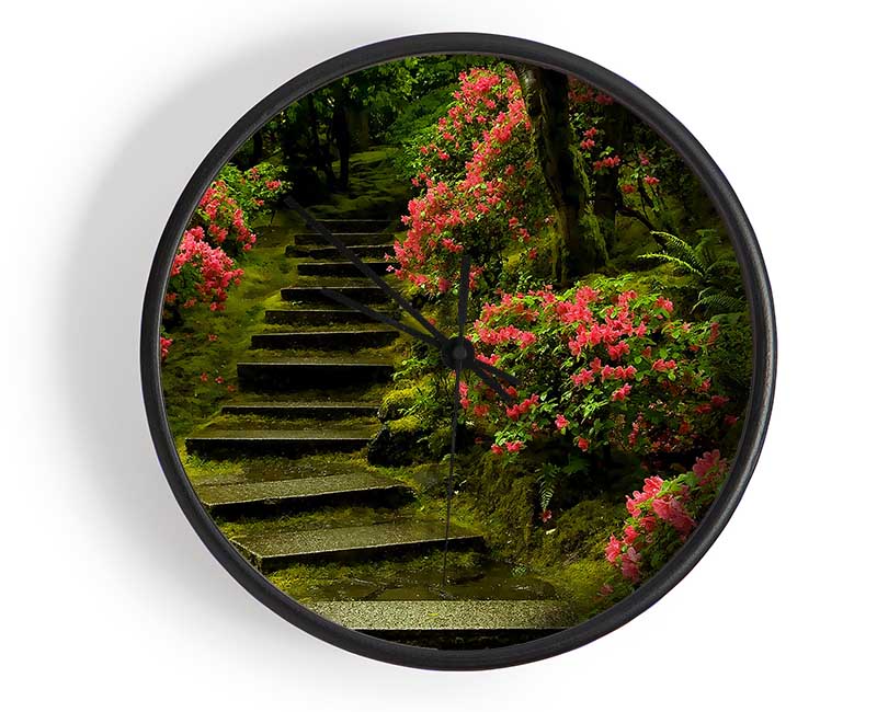 Japanese Garden Washington Park Clock - Wallart-Direct UK