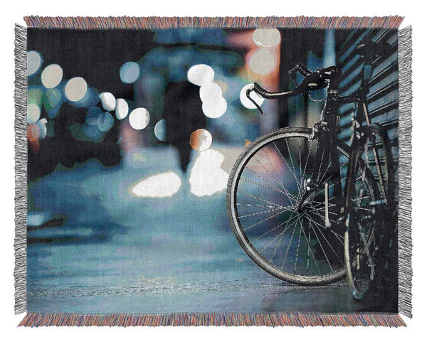 Bicycle Woven Blanket