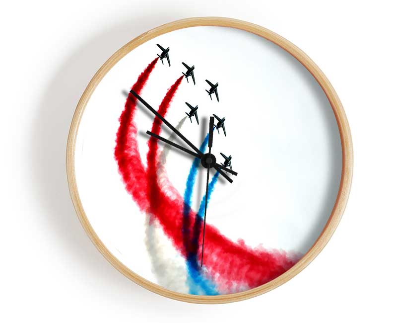 Aviation In France Clock - Wallart-Direct UK