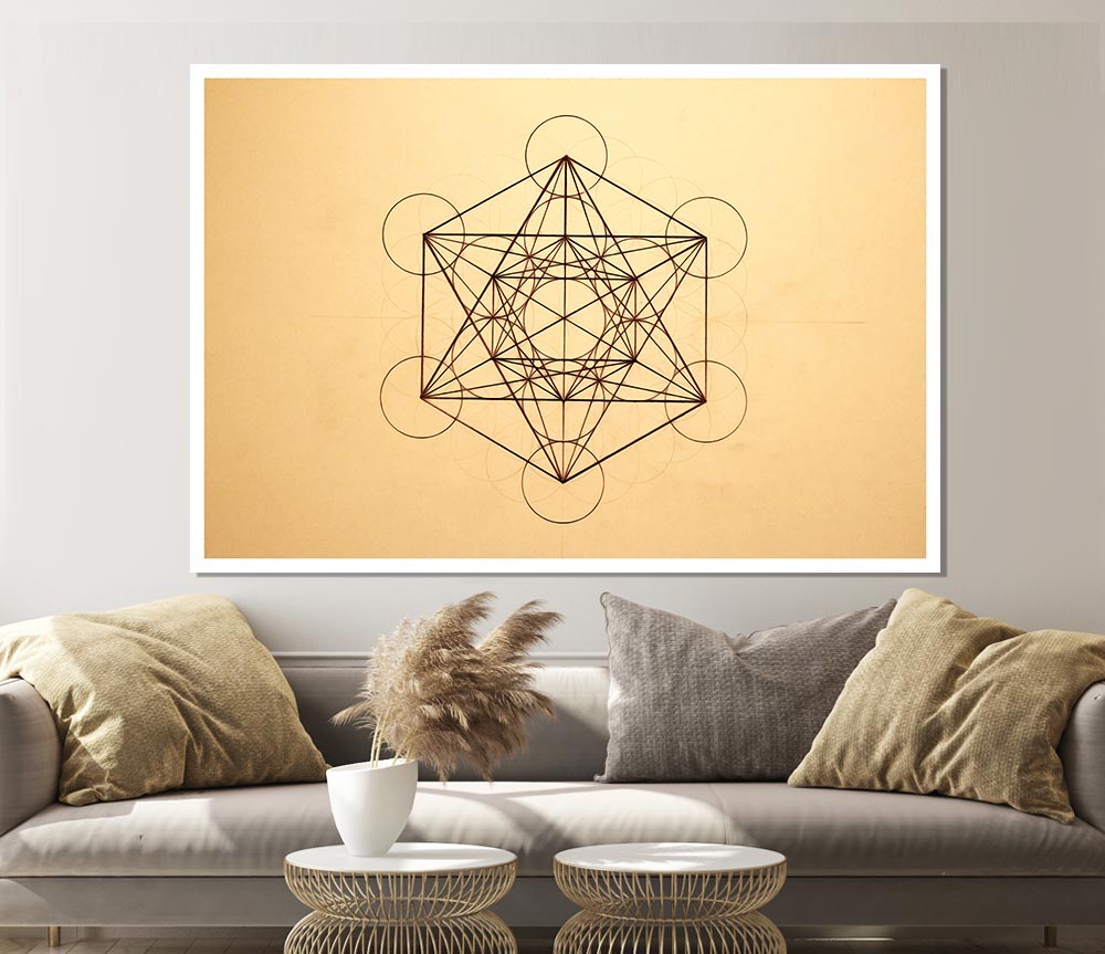 Architects Cube Print Poster Wall Art