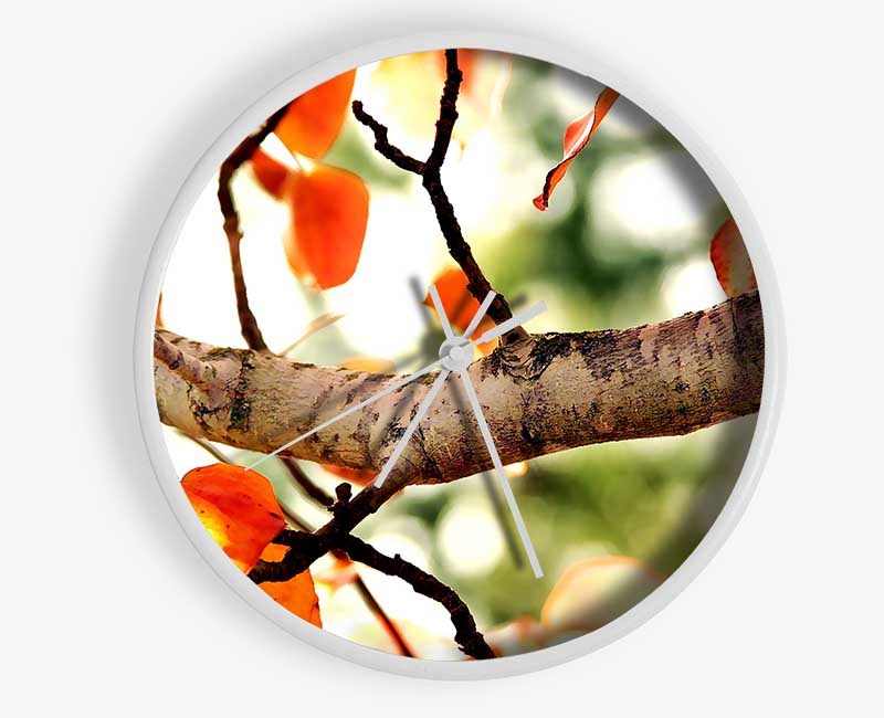 Fall Tree Clock - Wallart-Direct UK