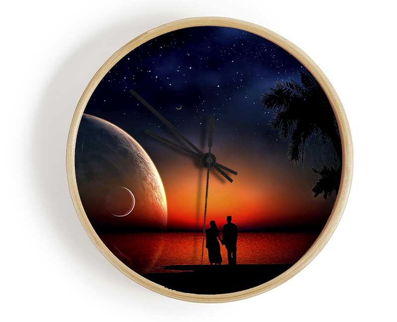 Lovers Dream Clock - Wallart-Direct UK