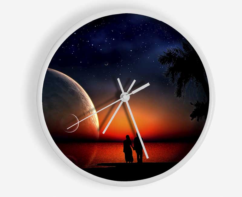 Lovers Dream Clock - Wallart-Direct UK