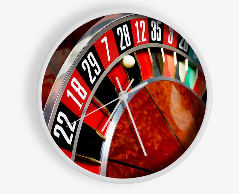 Roulette Clock - Wallart-Direct UK