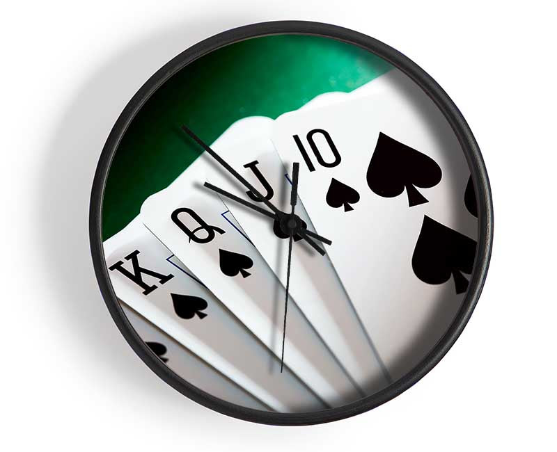 Royal Flush Poker Clock - Wallart-Direct UK