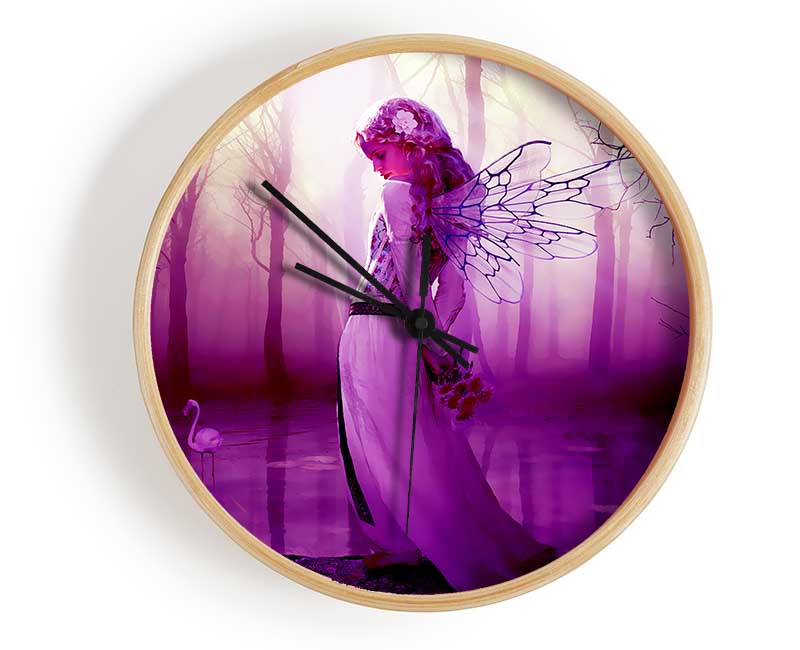 Fairy Lake Clock - Wallart-Direct UK