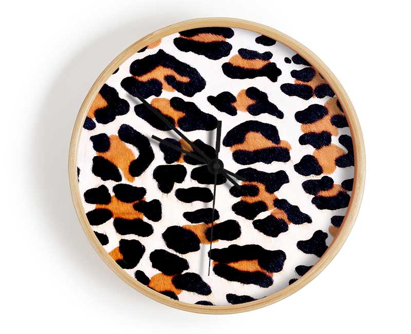 Animal Skin Clock - Wallart-Direct UK