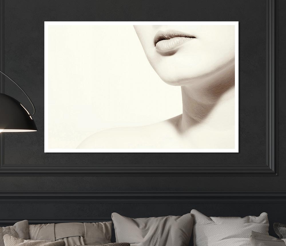 Flawless Skin Print Poster Wall Art