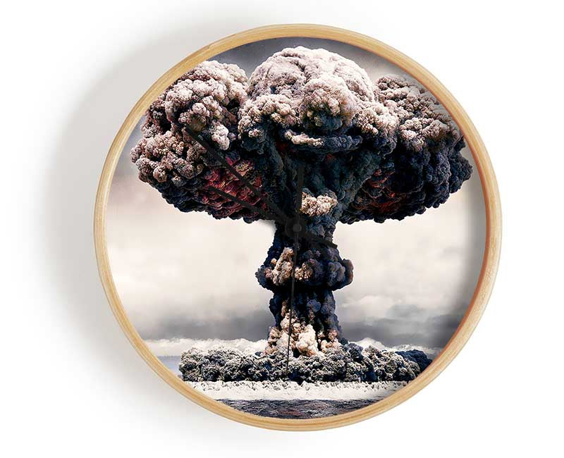 The Atom Bomb Blast Clock - Wallart-Direct UK