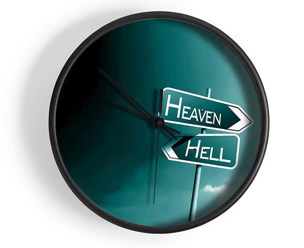 Heaven And Hell Clock - Wallart-Direct UK