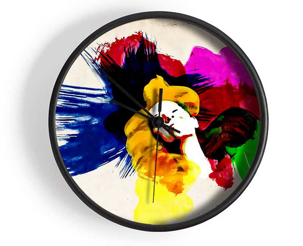 Hair Colours Clock - Wallart-Direct UK