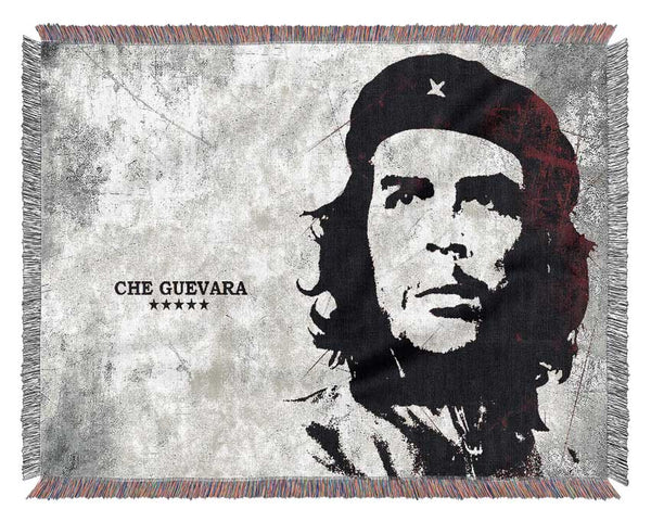 Che Guevara Red Woven Blanket