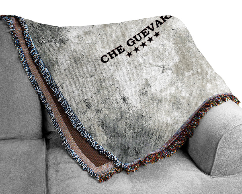 Che Guevara Red Woven Blanket