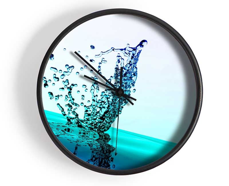 Diamond Splash Clock - Wallart-Direct UK