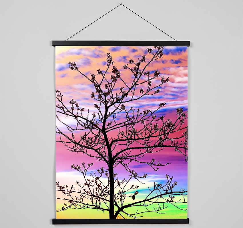 Rainbow Skies Hanging Poster - Wallart-Direct UK