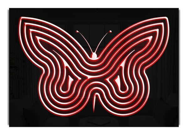 Red Butterfly Wings