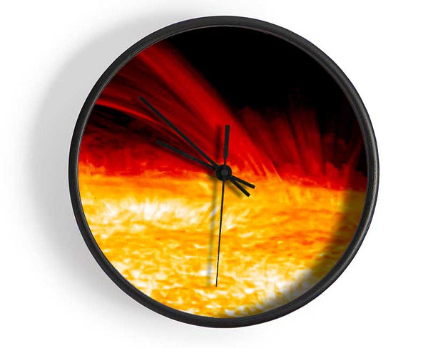 Lava River Clock - Wallart-Direct UK