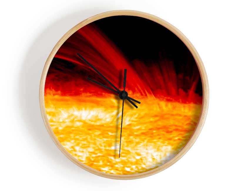 Lava River Clock - Wallart-Direct UK