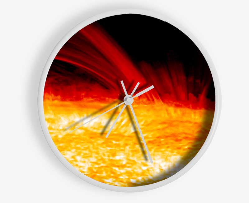 Lava River Clock - Wallart-Direct UK