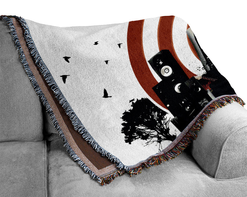 The Sound Of The City Woven Blanket