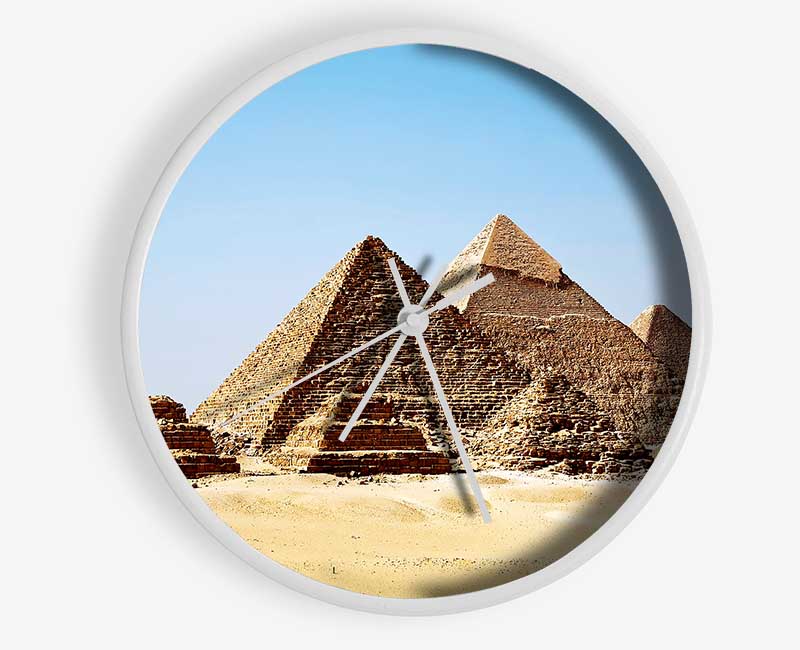 Pyramid Wonder Clock - Wallart-Direct UK