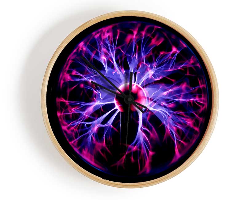 Vibrant Eye Of The Storm Clock - Wallart-Direct UK