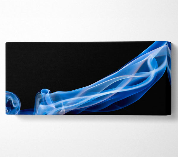 Blue Smoke On Black