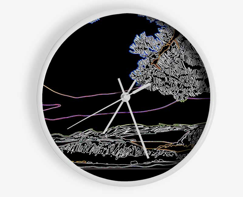 China Tree Clock - Wallart-Direct UK