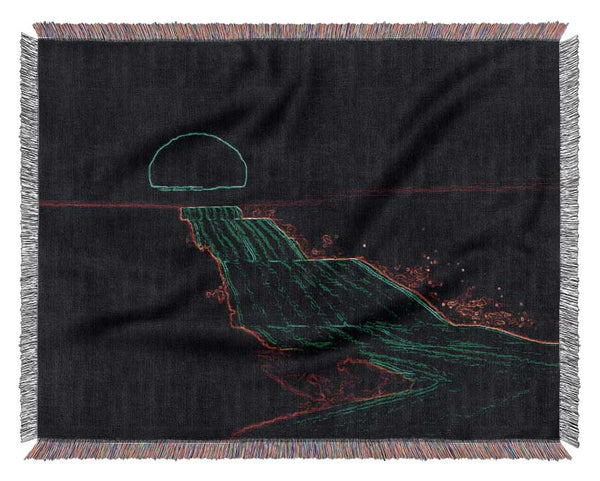 Night Road Woven Blanket