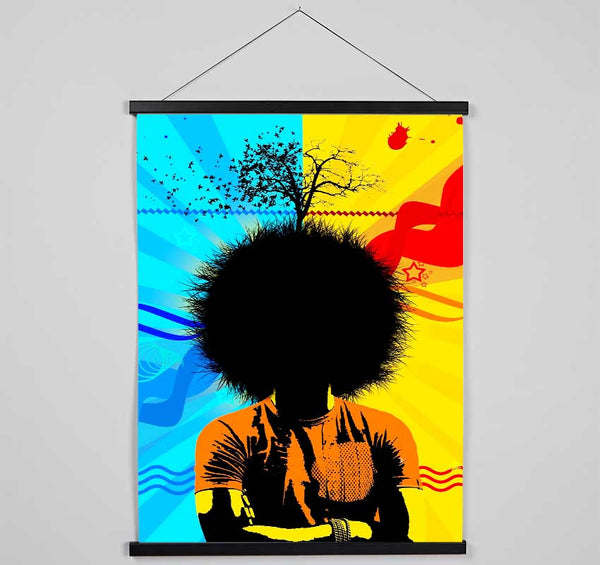 Roots Of Life Hanging Poster - Wallart-Direct UK