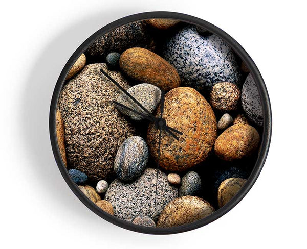 Pebbles Clock - Wallart-Direct UK