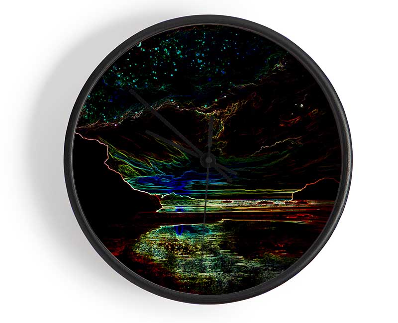 Mystic Landscape Clock - Wallart-Direct UK