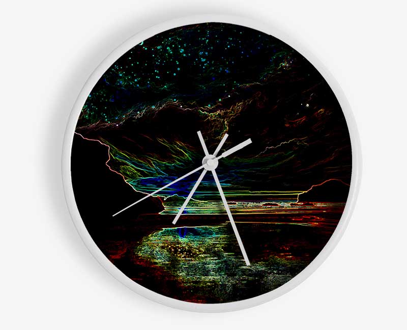 Mystic Landscape Clock - Wallart-Direct UK