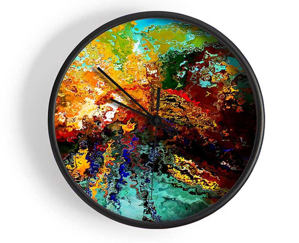 Battle Of The Planets Clock - Wallart-Direct UK