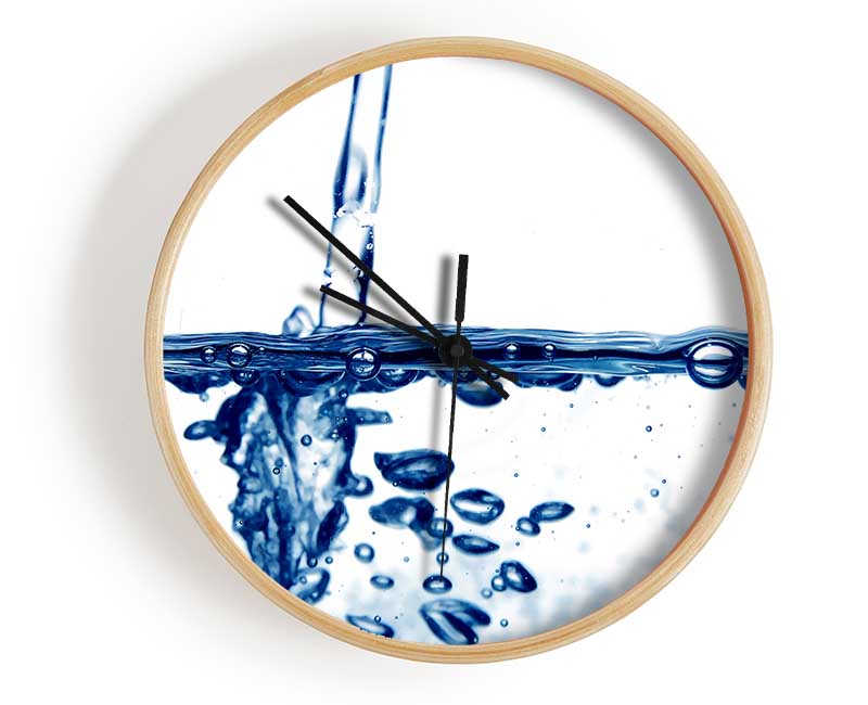 The Pattern Of Water Clock - Wallart-Direct UK